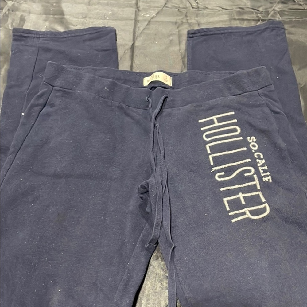 Hollister Navy Sweatpants